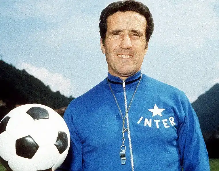 Portrait de l'entraineur de l'Inter : Helenio Herrera